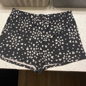 Women’s Heart Designed Sleep Shorts